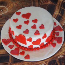 Valentine Special Heart Cake